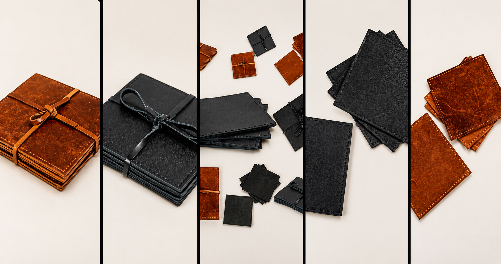 How Do Round Leather Coasters Add Class to Everyday Dining?