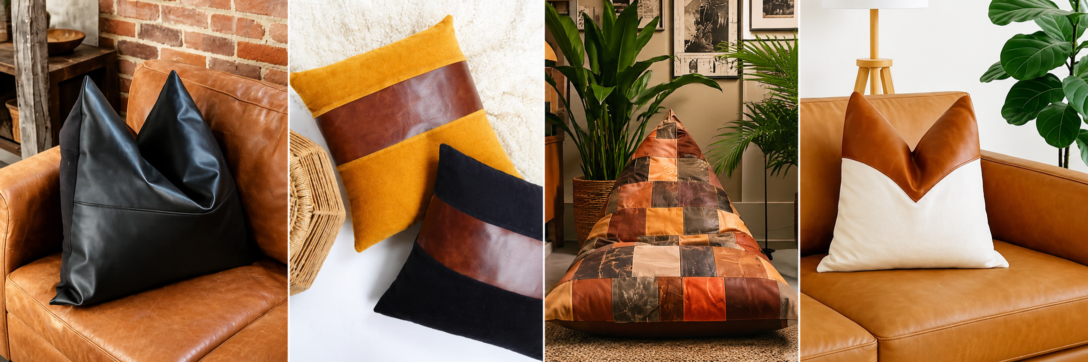 leather cushions for furniture