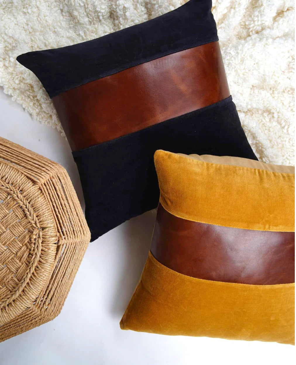 Leather Cushions