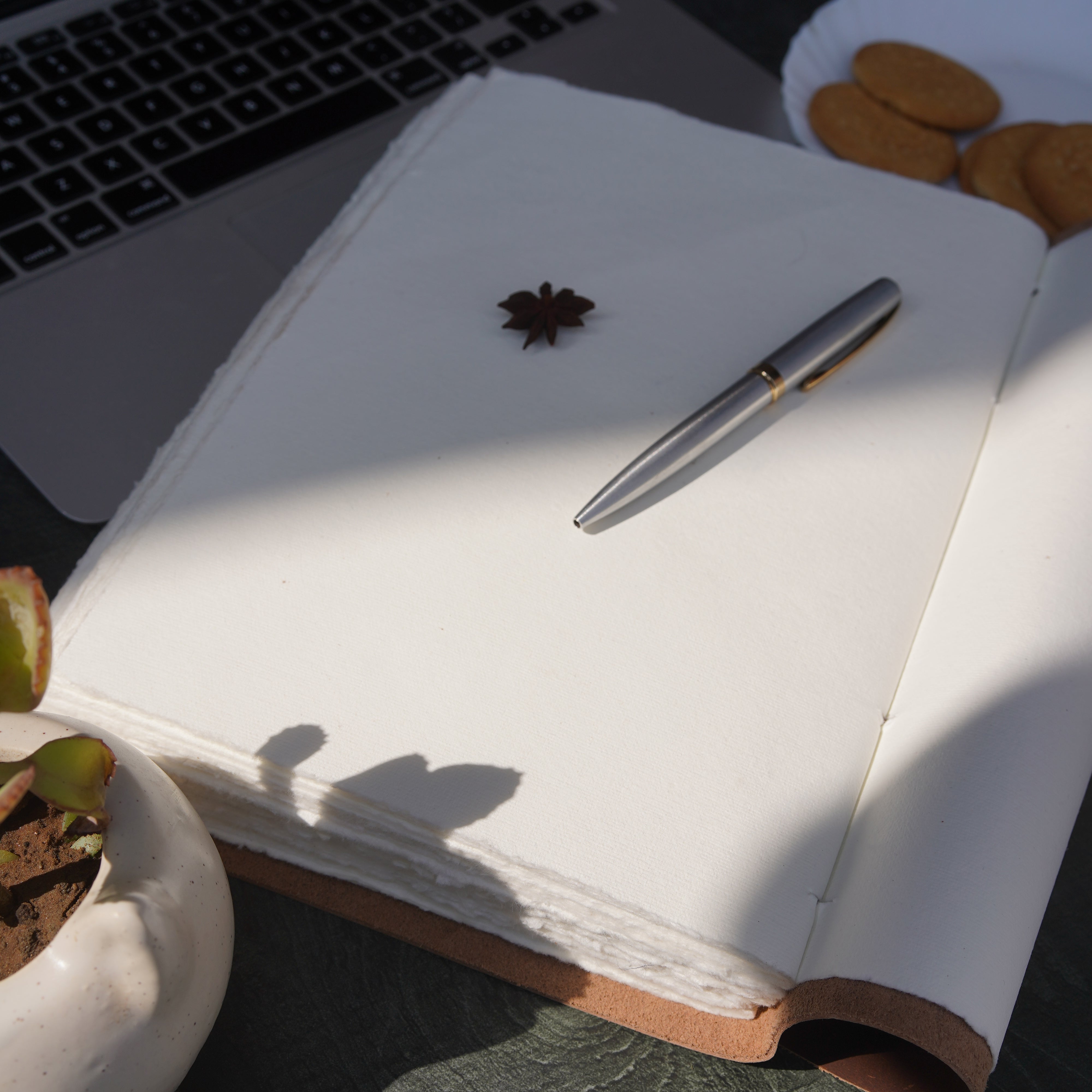 Artisan's Ledger A4 Vintage Leather Journal Notebook