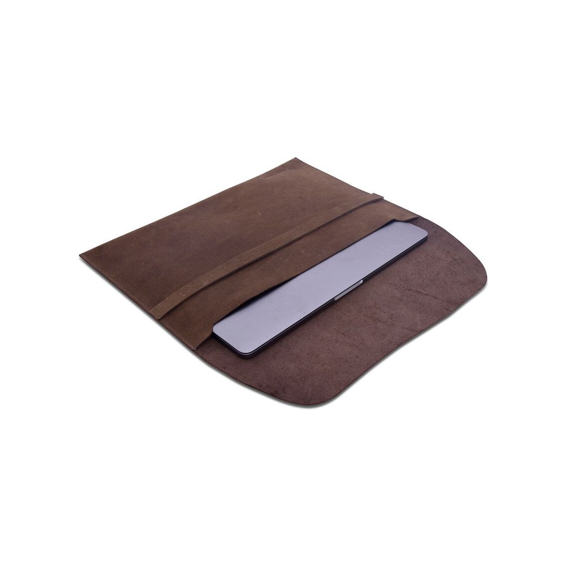 Melbourne Leather Co Handmade Genuine Leather macbook sleeve case for 12 13 15 inch macbook / vintage distressed leather macbook air 13 15 inch sleeve case - LB26
