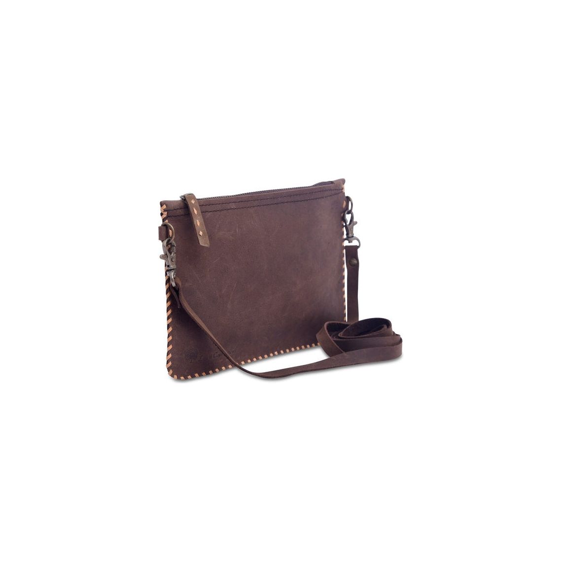 Melbourne Leather Co Genuine Leather Messenger Bag, Crossbody Bag, Leather Shoulder Bag, Travel Bag, Women Leather Men Bag, Satchel, Travel Bag, Purse Passport - LB15