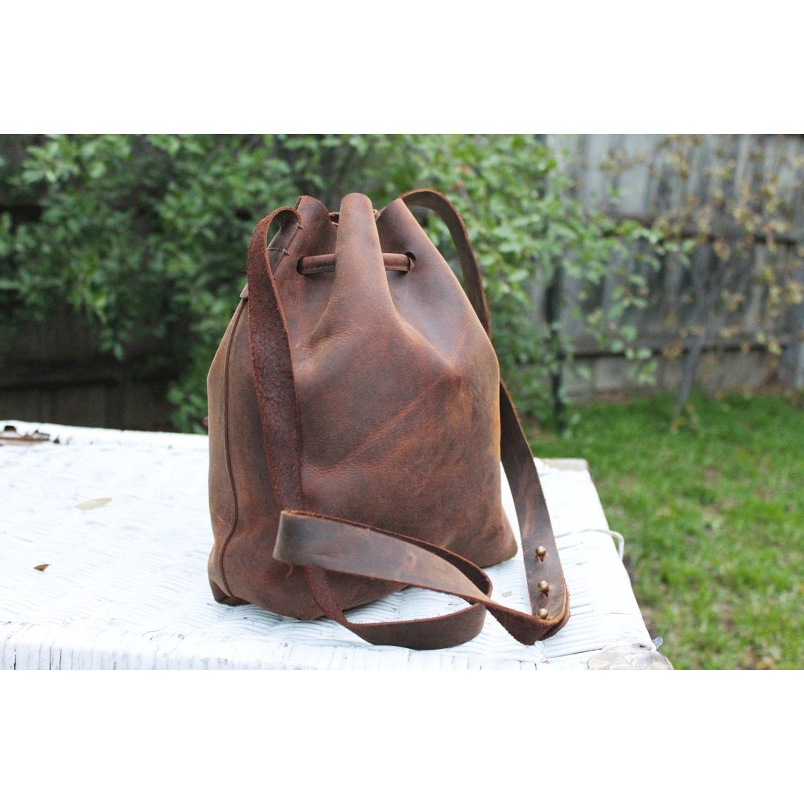 Melbourne Leather Co Genuine Tan Leather Crossbody Bag Small Leather Purse Minimalist Bag Modern Leather Wristlet Clutch Bag Crossbody Leather Tote Gift Bag - LB30