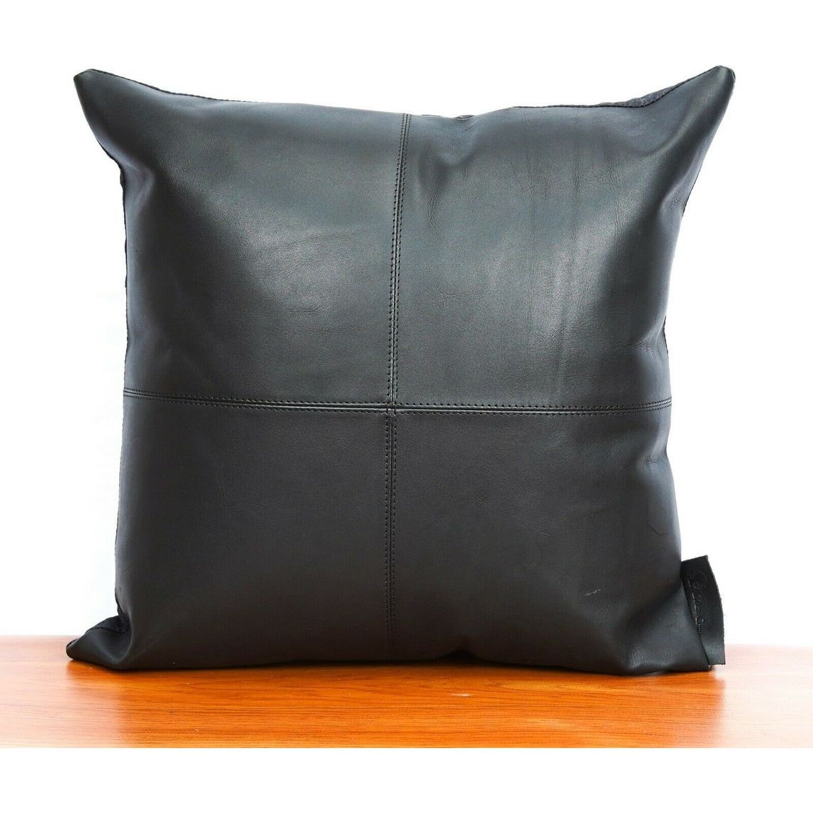 Melbourne Leather Co Genuine Leather Cushion Cover Pillow Cover Leather Pillow Leather Cushion Vintage Leather Tan Pillow Cover - LCC01