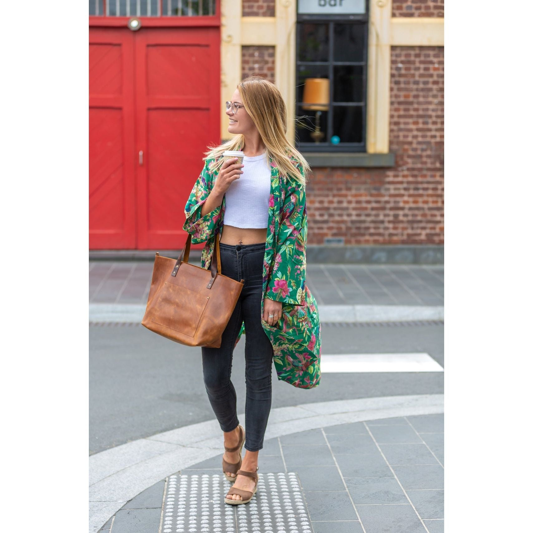 Melbourne Leather Co Leather totes,Work bag,Tote bag,Brown leather tote,Custom tote bag,Brown leather tote bag,Monogram computer bag,Ladies computer bag gift - LB04