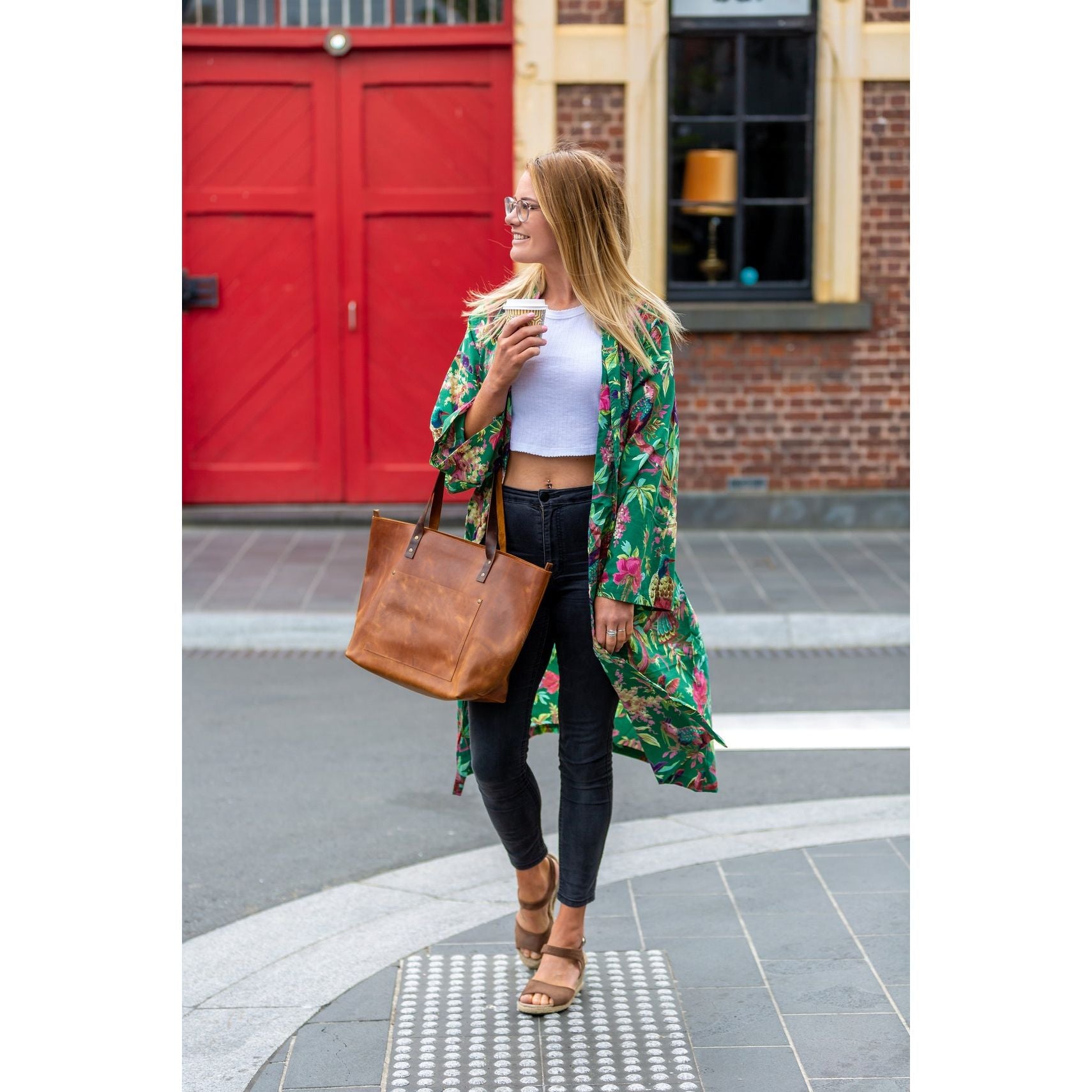 Melbourne Leather Co Leather totes,Work bag,Tote bag,Brown leather tote,Custom tote bag,Brown leather tote bag,Monogram computer bag,Ladies computer bag gift - LB04