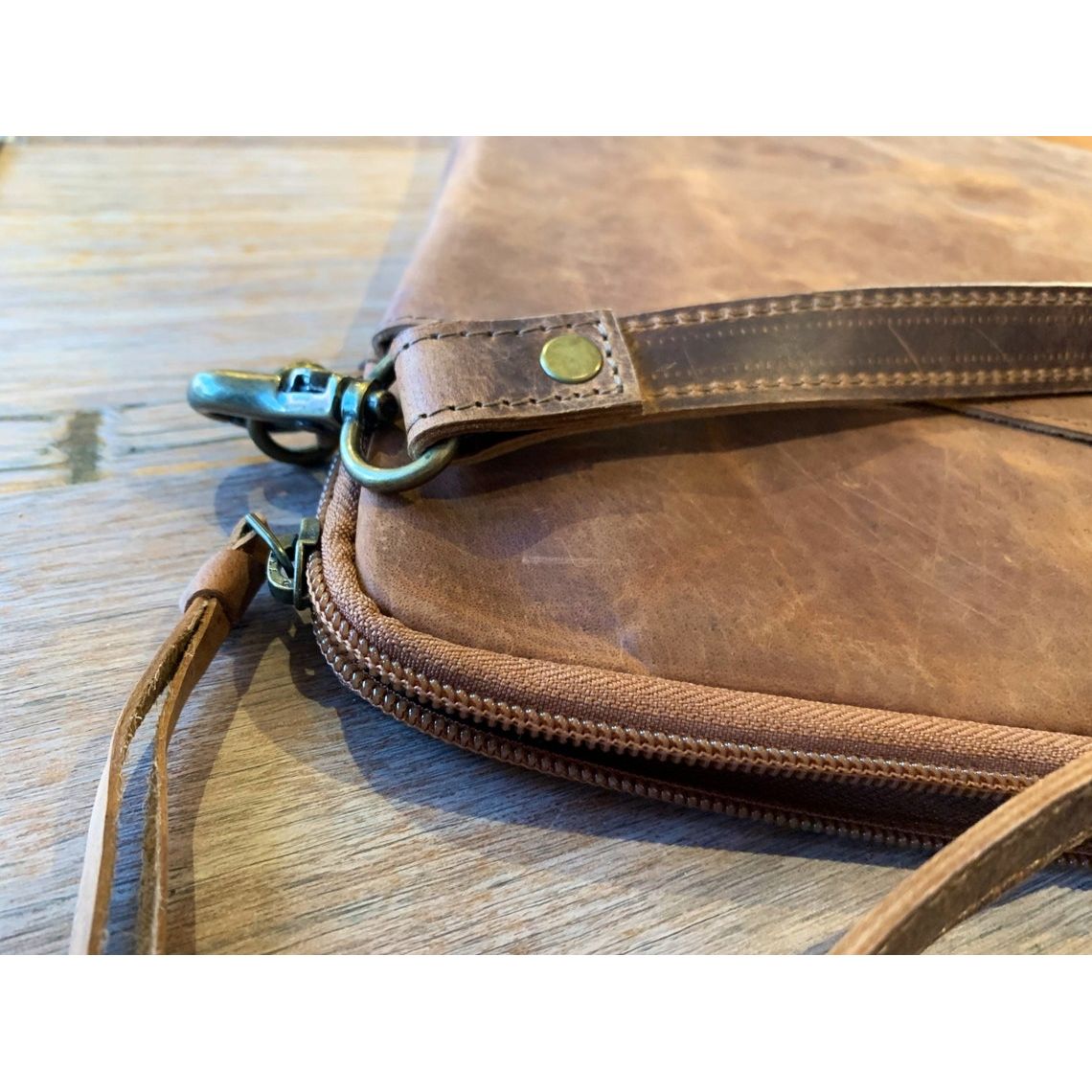 Melbourne Leather Co Handmade Genuine Leather macbook sleeve case for 12 13 15 inch macbook / Fathers day Gift for him macbook air 13 15 inch sleeve case - LB09