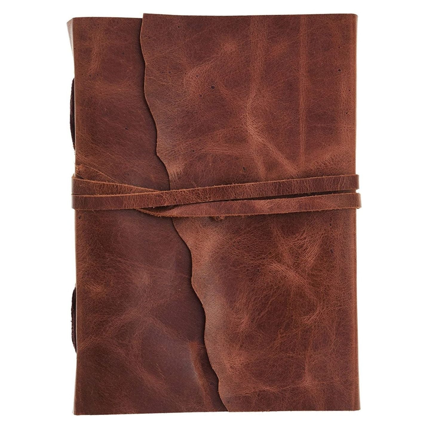 Melbourne Leather Co Vintage Leather Journal Recycled Paper Journal, For Notes, Notebook, Sketch book, Diary, Handmade Book,100% Recycled Rag,Tree Free Paper - LJ11