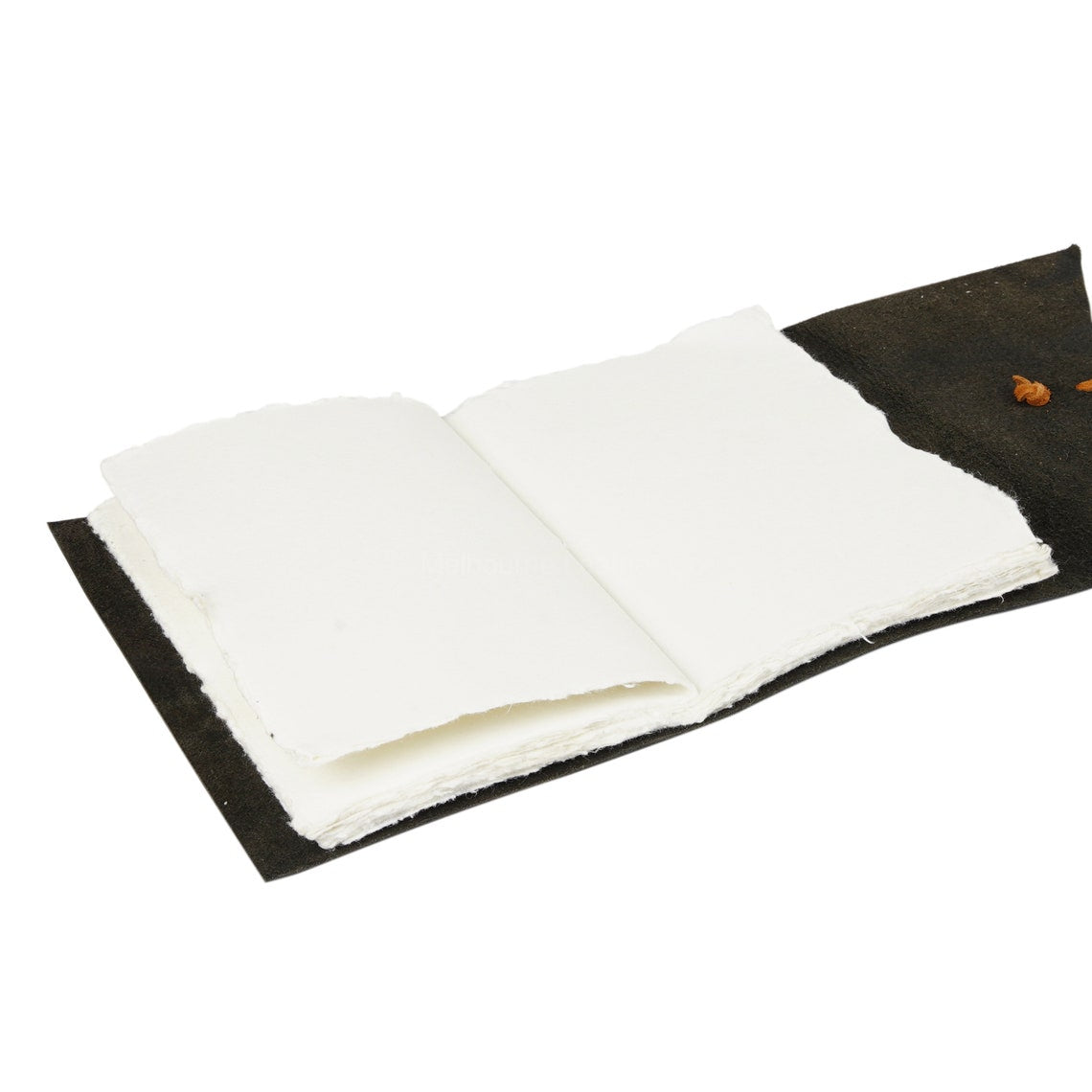 Melbourne Leather Co Vintage Leather Journal Recycled Paper Journal, For Notes, Notebook, Sketch book, Diary, Handmade Book,100% Recycled Rag,Tree Free Paper - LJ27