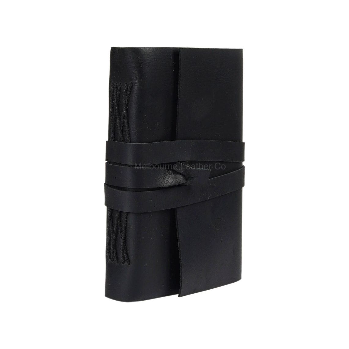 Melbourne Leather Co Vintage Leather Journal Recycled Paper Journal, For Notes, Notebook, Sketch book, Diary, Handmade Book,100% Recycled Rag,Tree Free Paper - LJ18