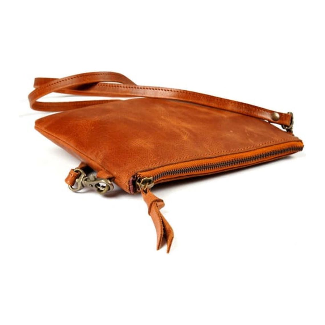 Melbourne Leather Co Genuine Leather Messenger Bag, Crossbody Bag, Leather Shoulder Bag, Travel Bag, Women Leather Men Bag, Satchel, Travel Bag, Purse Passport - LB28