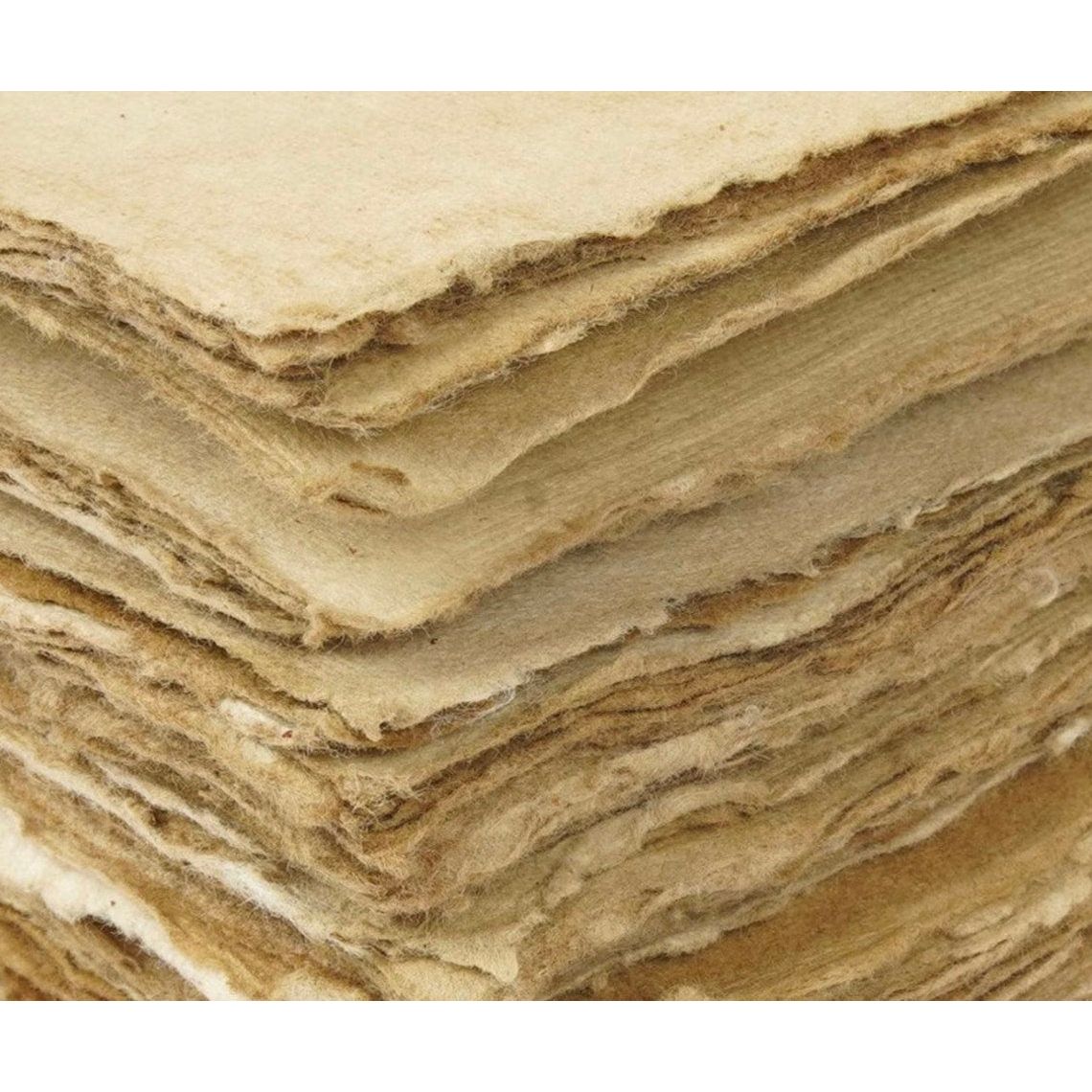 Melbourne Leather Co Vintage Cowhide Leather Journal Recycled Paper Journal, Notebook, Sketch book, Diary, Handmade Book,100% Recycled Rag,Tree Free Paper - LJ04