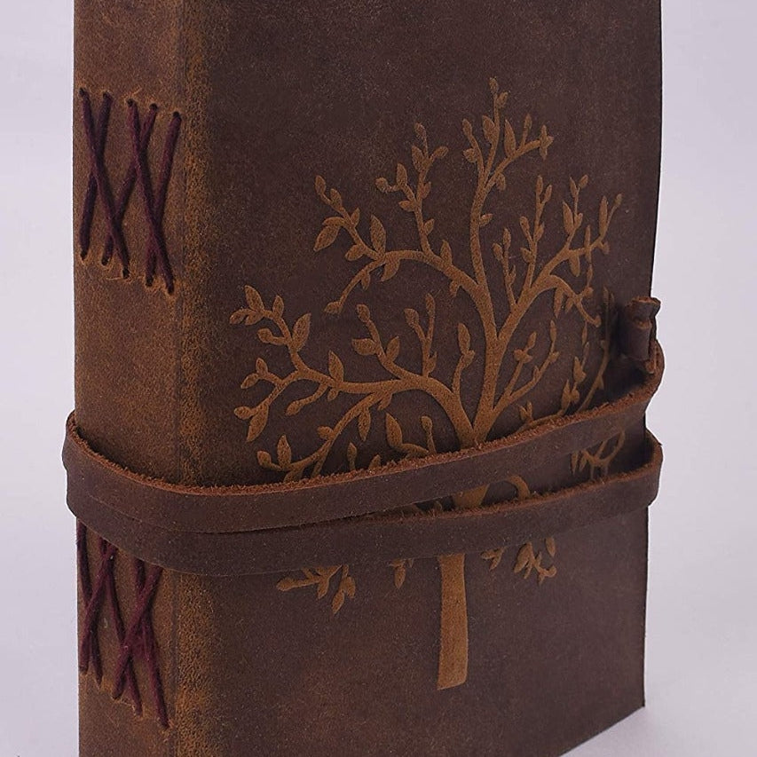 Sustainable Sentiments Recycled Leather Journal