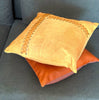 Melbourne Leather Co Genuine Leather Cushion Cover Pillow Cover Leather Pillow Leather Cushion Vintage Leather Tan Pillow Cover - LCC11