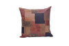 Melbourne Leather Co Genuine Leather Patchwork Cushion Cover Pillow Cover Leather Pillow Leather Cushion Vintage Leather Tan Pillow Cover - LCC05