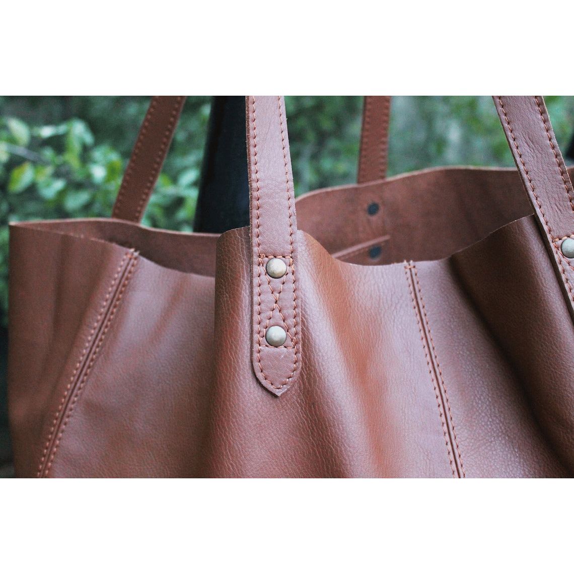 Melbourne Leather Co Leather totes,Work bag,Tote bag,Brown leather tote,Custom tote bag,Brown leather tote bag,Monogram computer bag,Ladies computer bag gift - LB25