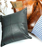 Melbourne Leather Co Genuine Leather Cushion Cover Pillow Cover Leather Pillow Leather Cushion Vintage Leather Tan Pillow Cover - LCC01
