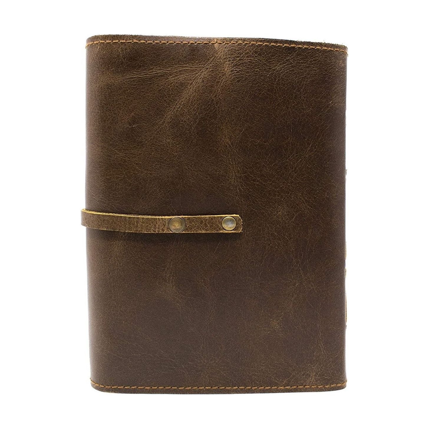 Melbourne Leather Co Vintage Leather Journal Recycled Paper Journal, For Notes, Notebook, Sketch book, Diary, Handmade Book,100% Recycled Rag,Tree Free Paper - LJ07