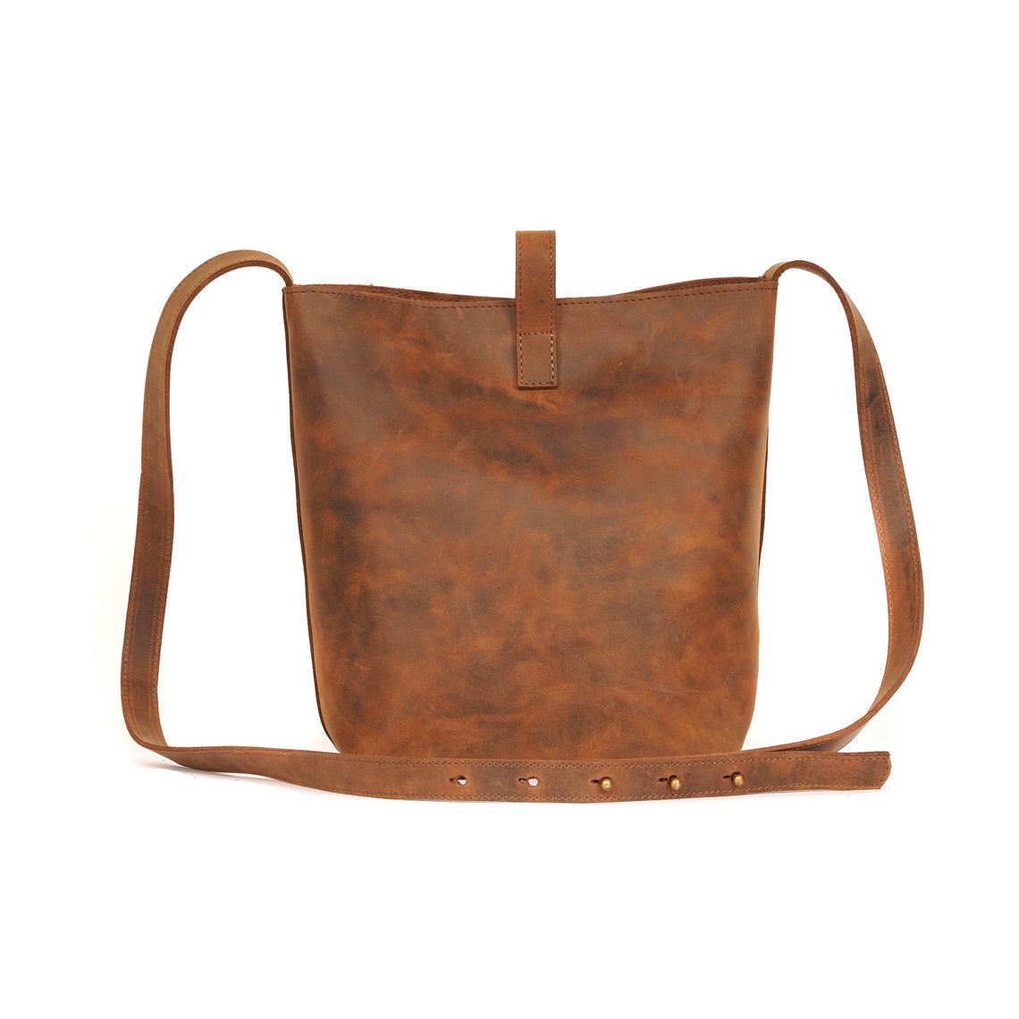 Melbourne Leather Co Genuine Leather Messenger Bag, Crossbody Bag, Leather Shoulder Bag, Travel Bag, Women Leather Men Bag, Satchel, Travel Bag, Purse Passport - LB16