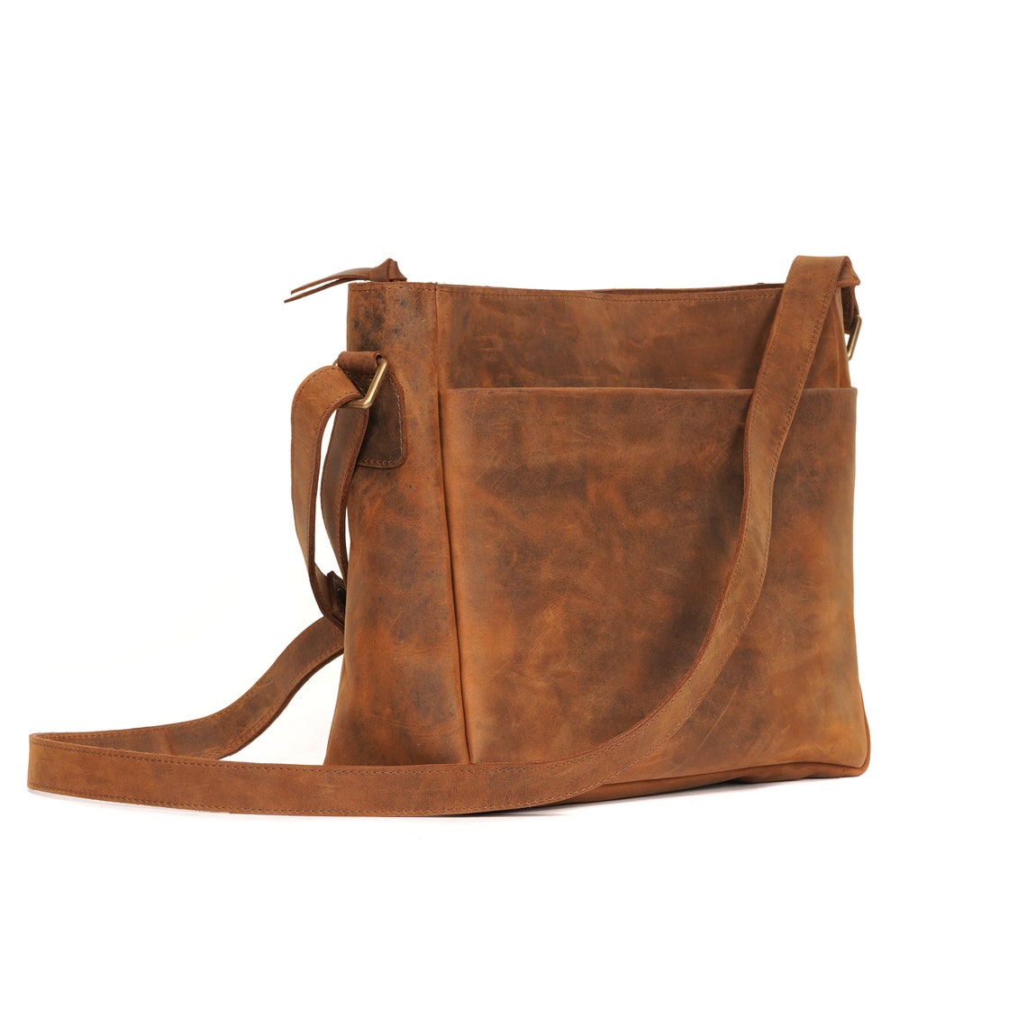 Melbourne Leather Co Limited Edition Leather Tote Bag | Leather Bag | Leather Purse Crossbody - LB08