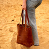 Melbourne Leather Co Leather totes,Work bag,Tote bag,Brown leather tote,Custom tote bag,Brown leather tote bag,Monogram computer bag,Ladies computer bag gift - LB18