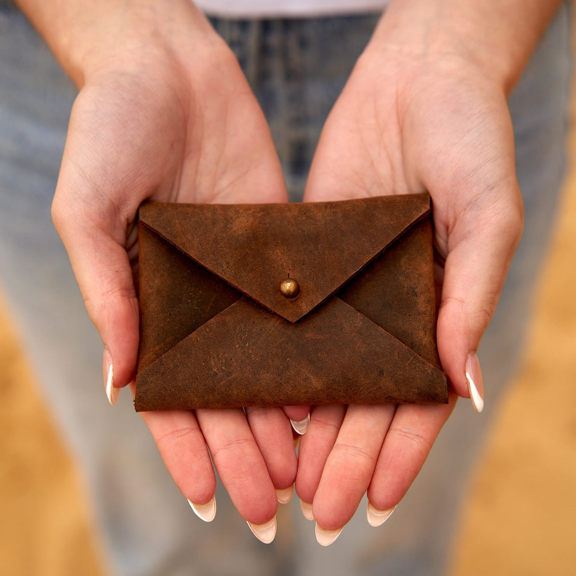 Melbourne Leather Co Leather Coin Pouch, Leather Coin Purse, Leather Coin Case, Coin Wallet, Small Leather Coin Pouch, Women's Coin Purse, Mini Coin Purse - LB24
