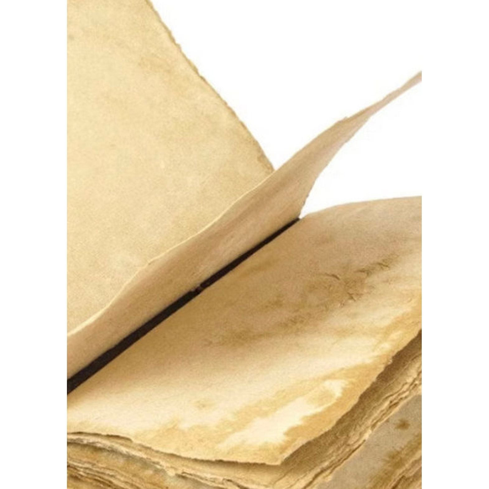 Melbourne Leather Co Vintage Cowhide Leather Journal Recycled Paper Journal, Notebook, Sketch book, Diary, Handmade Book,100% Recycled Rag,Tree Free Paper - LJ04